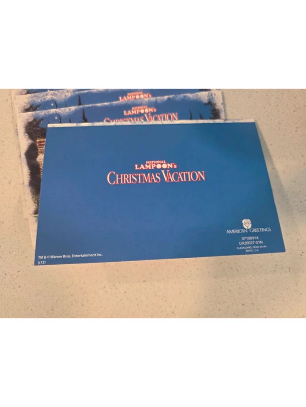 5ct Christmas card national Lampoon's Christmas vacation cards